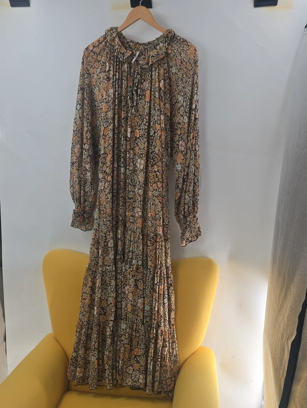 Free People Floral Maxi Dress